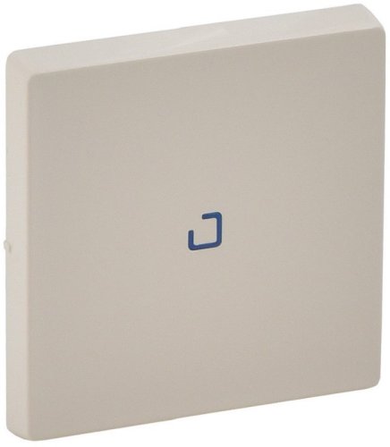 Лицевая панель Legrand Valena Life для 1-кл. выключателя с подсветкой слоновая кость картинка